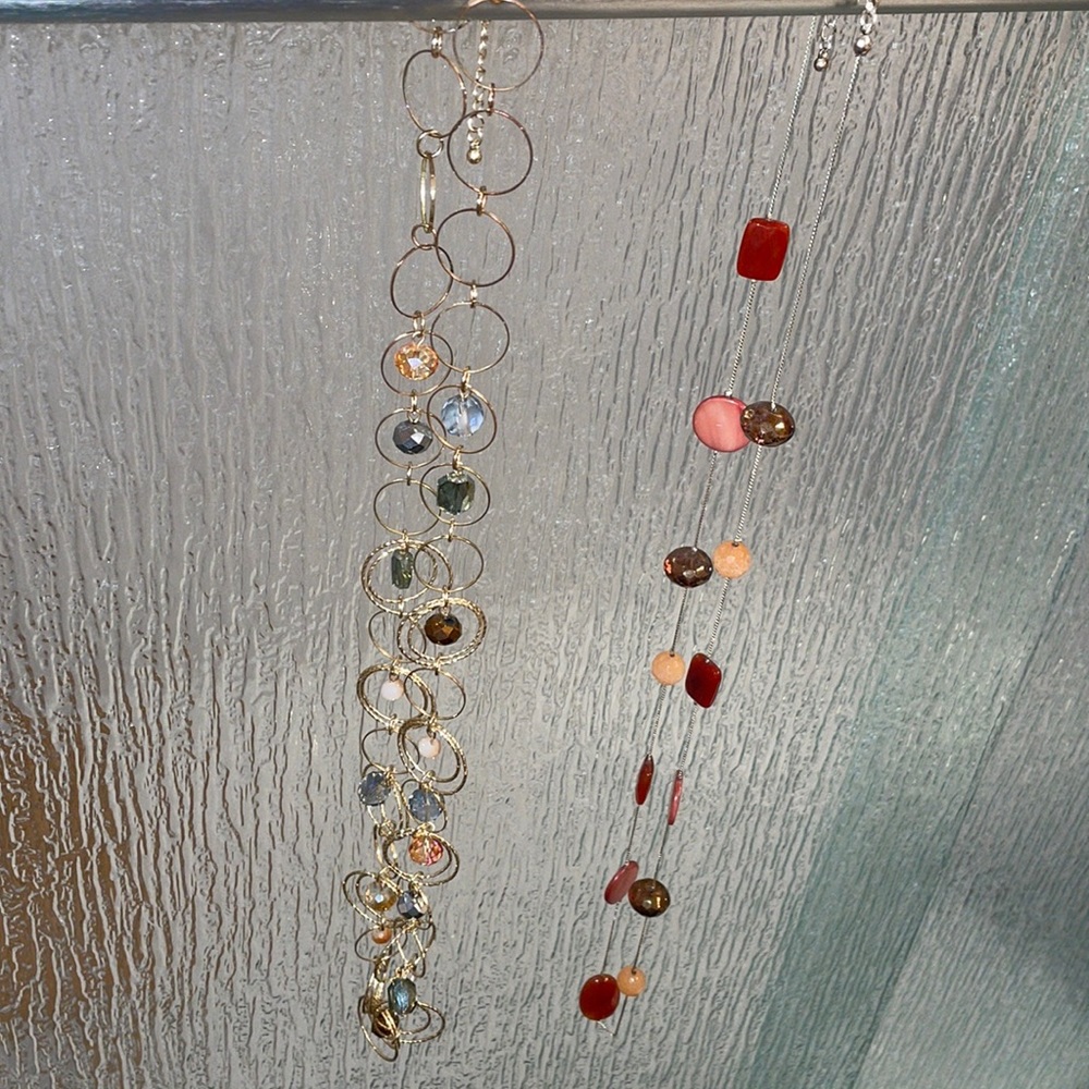 Set of Two Beaded Necklaces